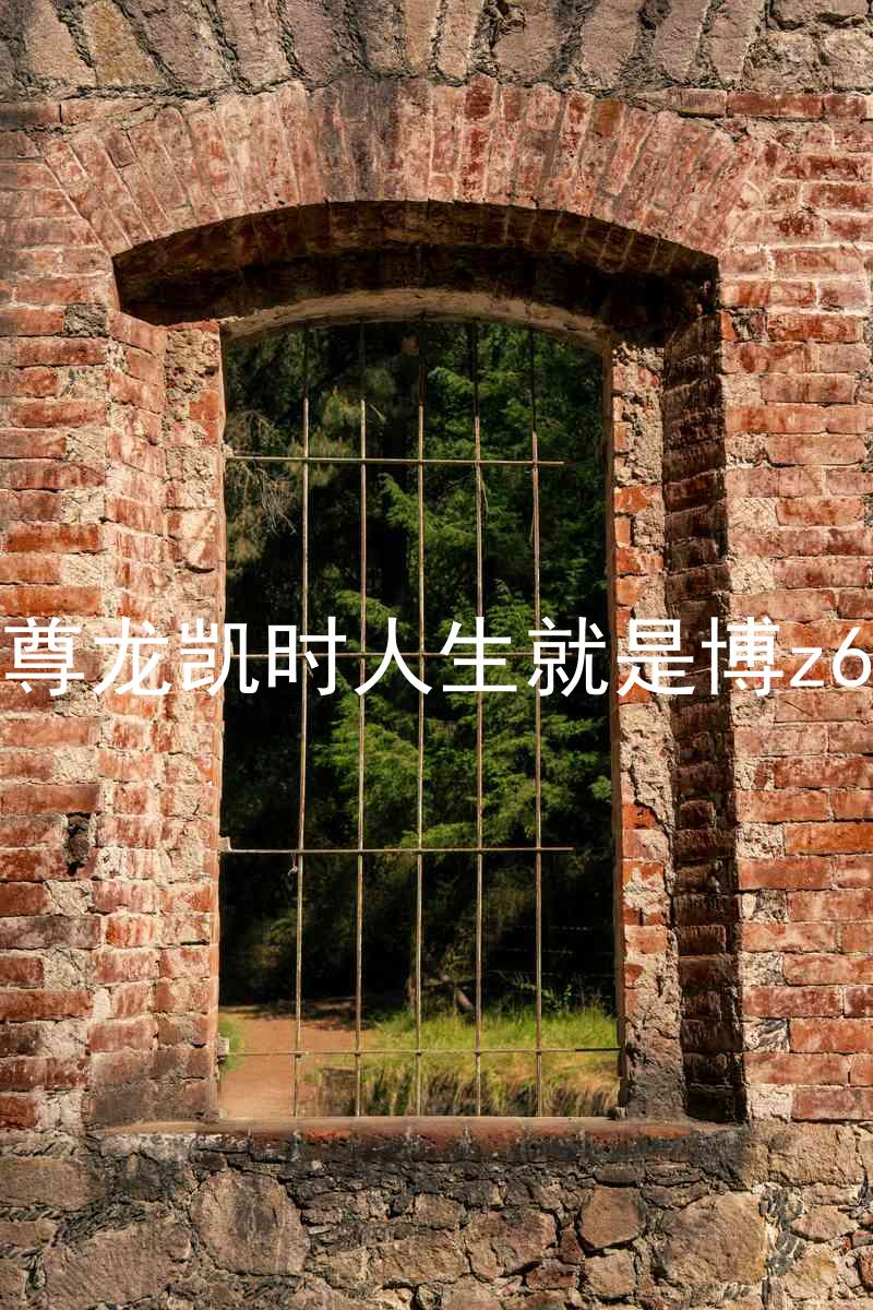尊龙凯时人生就是博z6